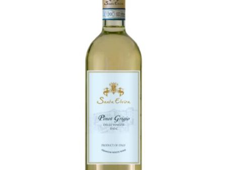 Santa Elvira Pinot Grigio Delle Venezie D.O.C. - 750ML Online now