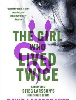 David Lagercrantz: The Girl Who Lived Twice [2023] paperback Hot on Sale