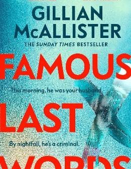 Gillian McAllister: Famous Last Words [2025] paperback Cheap